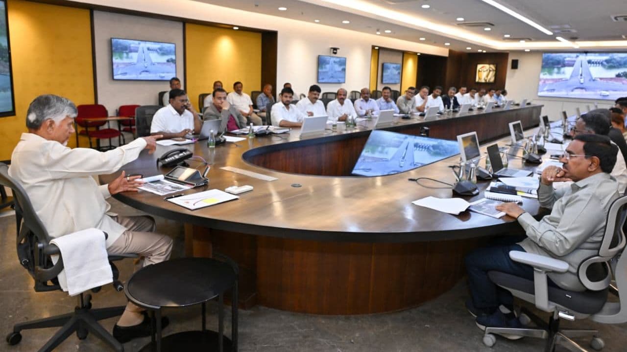 Chief Minister N. Chandrababu Naidu reviewed Amaravati capital projects