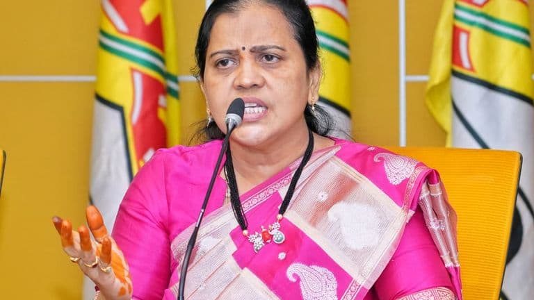 TDP leader Achanta Sunitha 
