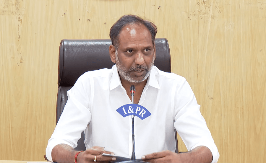 Press Conference by Hon'ble Minister for Energy Sri Gottipati Ravi kumar at AP Secretariat