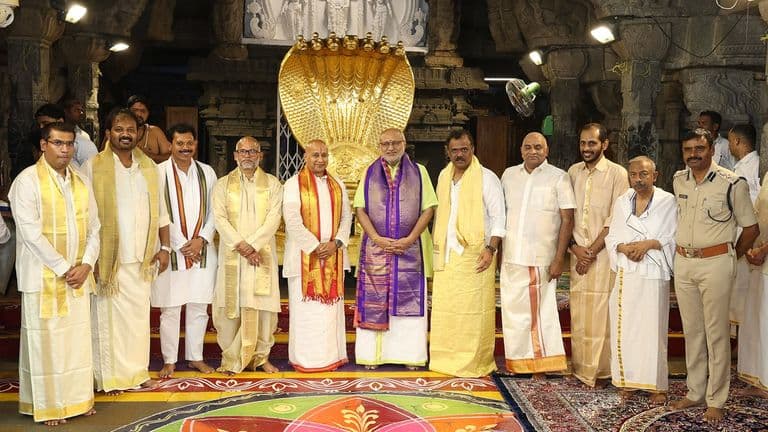 భారత ఉపరాష్ట్రపతి సి.పి. రాధాకృష్ణన్