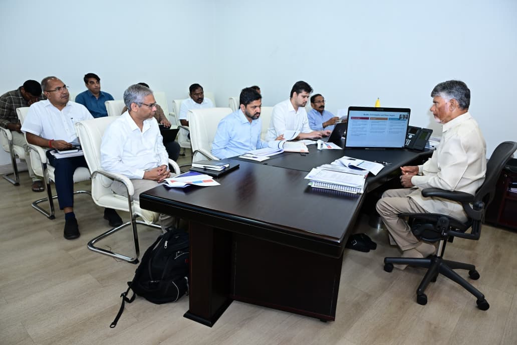 Andhra Pradesh Chief Minister N. Chandrababu Naidu