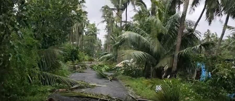 Cyclone Arnab weakens after crossing Andhra Pradesh coast