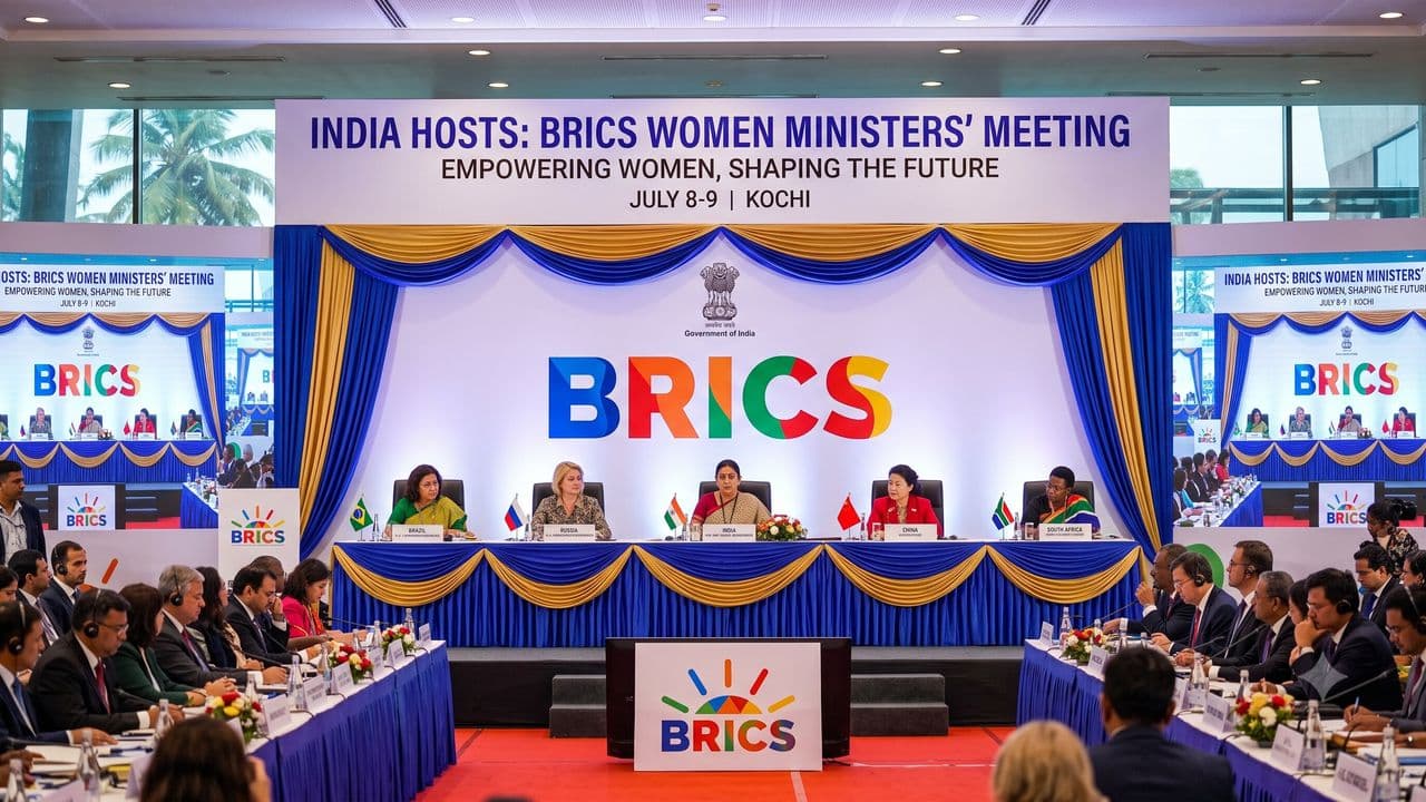 India to Host BRICS Women Ministers' Meet in Kochi on July 8-9