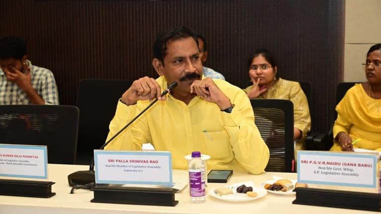 TDP State President and Gajuwaka MLA Palla Srinivasa Rao
