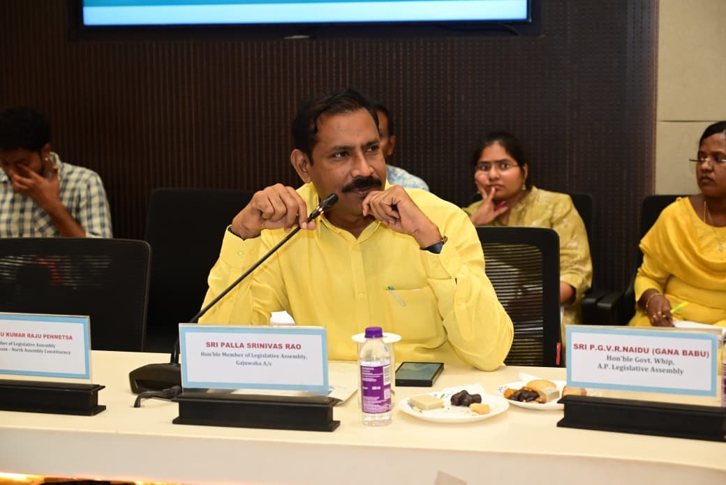 TDP State President and Gajuwaka MLA Palla Srinivasa Rao
