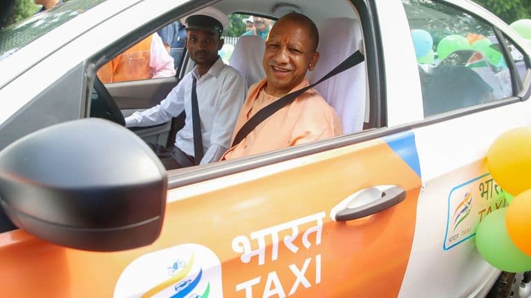 The Bharat Taxi service was formally launched in Uttar Pradesh