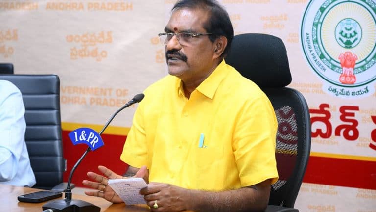 Water Resources Minister Nimmala Rama Naidu