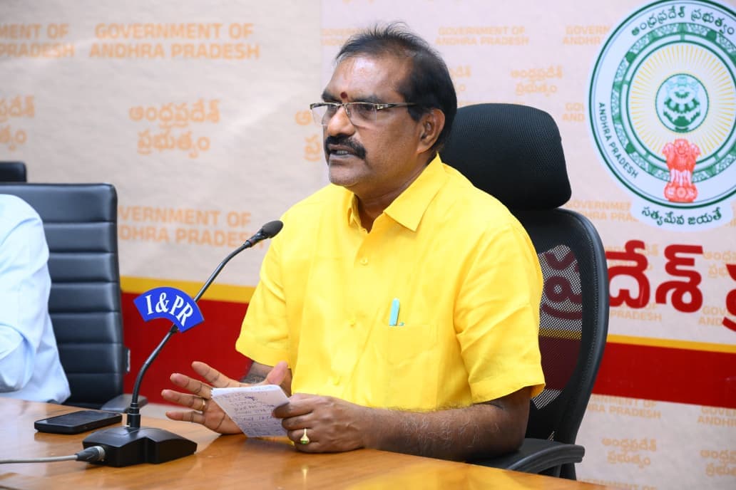 Water Resources Minister Nimmala Rama Naidu