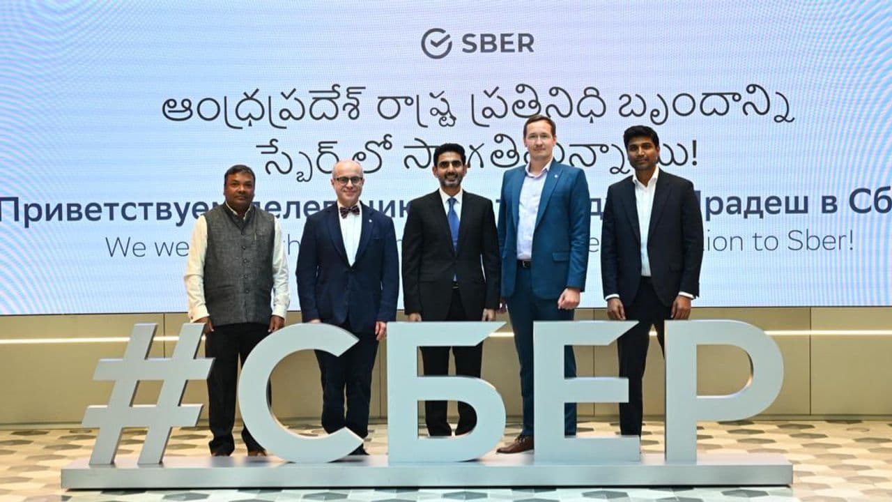 Lokesh Holds Talks on AI, Skilling and Digital Infrastructure in Moscow